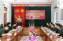 Quân khu kiểm tra việc xây dựng và thực hiện Quy chế dân chủ cơ sở tại Lữ đoàn Xe tăng 409